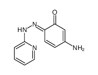 5-Amino-2-[(pyridin-2-yl)azo]phenol结构式