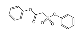 phenyl 2-(phenoxysulfonyl)acetate结构式