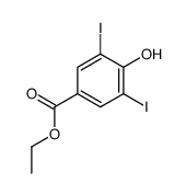 ethyl 4-hydroxy-3,5-diiodobenzoate structure