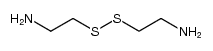 2,2'-disulfanediyl-bis-ethylamine, diprotonated form结构式