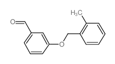 3-[(2-METHYLBENZYL)OXY]BENZALDEHYDE structure