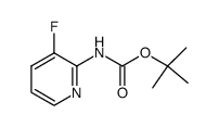 Carbamic acid, (3-fluoro-2-pyridinyl)-, 1,1-dimethylethyl ester (9CI)结构式