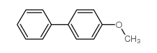 4-Methoxybiphenyl Structure