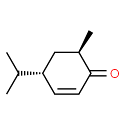 2-Cyclohexen-1-one,6-methyl-4-(1-methylethyl)-,(4R,6S)-rel-(9CI)结构式