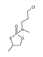 (3-Chloro-propyl)-methyl-(4-methyl-2-oxo-2λ5-[1,3,2]oxathiaphospholan-2-yl)-amine Structure