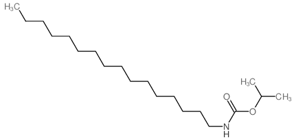 propan-2-yl N-hexadecylcarbamate structure