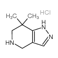 4,5,6,7-TETRAHYDRO-7,7-DIMETHYL-1H-PYRAZOLO[4,3-C]PYRIDINEHYDROCHLORIDE Structure