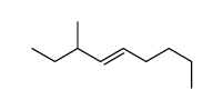 (Z)-3-Methyl-4-nonene Structure