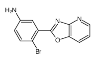 4-Bromo-3-(oxazolo[4,5-b]pyridin-2-yl)aniline picture