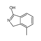 4-METHYL-2,3-DIHYDRO-ISOINDOL-1-ONE structure