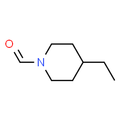 1-Piperidinecarboxaldehyde, 4-ethyl- (9CI)结构式