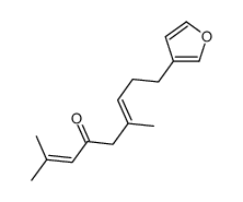 9-(furan-3-yl)-2,6-dimethylnona-2,6-dien-4-one Structure