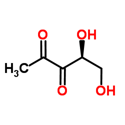 2,3-Pentanedione,4,5-dihydroxy-,(4S)- structure