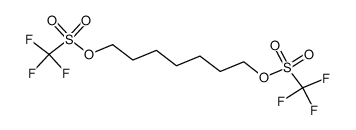 heptane 1,7-bistriflate结构式