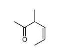 4-Hexen-2-one, 3-methyl- (9CI)结构式