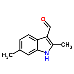 2,6-二甲基-1H-吲哚-3-甲醛图片