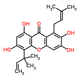 柘树口山酮 A结构式