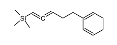 trimethyl-(5-phenylpenta-1,2-dienyl)-silane结构式