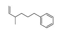 4-methylhex-5-enylbenzene结构式