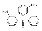 3-[(3-aminophenyl)-phenylphosphoryl]aniline结构式