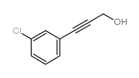 3-(3-chlorophenyl)prop-2-yn-1-ol Structure