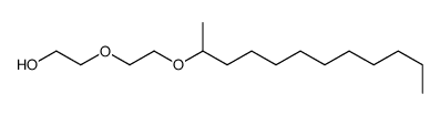 2-(2-dodecan-2-yloxyethoxy)ethanol Structure