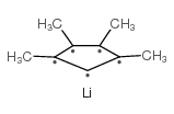 Lithium tetramethylcyclopentadienide Structure