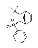 ((1S,2R,3R,4R)-3-Benzenesulfonyl-bicyclo[2.2.1]hept-5-en-2-yl)-trimethyl-silane Structure