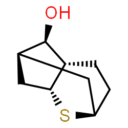 2,6-Methanocyclopenta[b]thiopyran-5-ol,octahydro-,(2-alpha-,4a-bta-,5-bta-,6-alpha-,7a-bta-)-(9CI) Structure