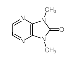 7,9-dimethyl-2,5,7,9-tetrazabicyclo[4.3.0]nona-1,3,5-trien-8-one Structure