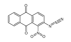 2-azido-1-nitro-anthraquinone结构式