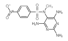 N-methyl-4-nitro-N-(2,4,6-triaminopyrimidin-5-yl)benzenesulfonamide Structure