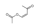 cis-3-oxo-1-butenyl acetate Structure