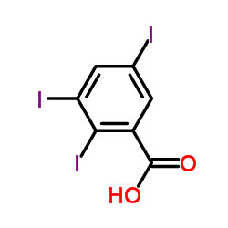 2,3,5-Iodobenzoic acid Structure