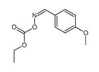 O-ethoxycarbonyl-β-anisaldoxime Structure