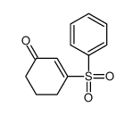 3-(benzenesulfonyl)cyclohex-2-en-1-one结构式