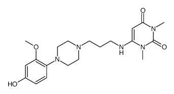 4-hydroxyurapidil structure