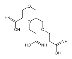 3-[2,3-bis(3-amino-3-oxopropoxy)propoxy]propanamide Structure