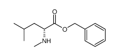 H-N-Me-D-Leu-OBzl structure