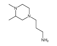 Piperazine, 4-(3-aminopropyl)-1,2-dimethyl- (7CI) Structure