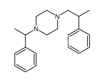 1-(1-phenylethyl)-4-(2-phenylpropyl)piperazine结构式