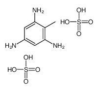 2-methylbenzene-1,3,5-triamine,sulfuric acid结构式