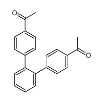 Ethanone, 1,1'-([1,1':2',1''-terphenyl]-4,4''-diyl)bis- Structure