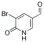 5-bromo-6-oxo-1,6-dihydro-3-pyridinecarbaldehyde Structure