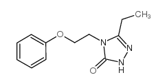 5-乙基-4-(2-苯氧基乙基)-2H-1,2,4-三氮唑-3(4H)-酮图片