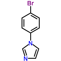 1-(4-溴苯基)咪唑结构式