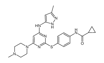 Tozasertib Structure