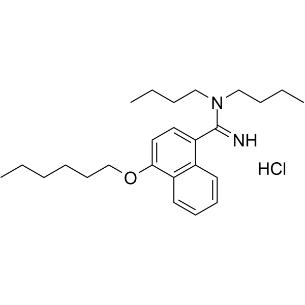 Bunamidine hydrochloride Structure