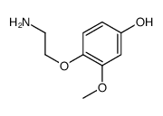 4-(2-Aminoethoxy)-3-methoxyphenol structure