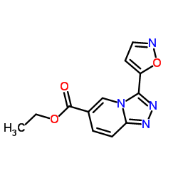 Ethyl 3-(1,2-oxazol-5-yl)[1,2,4]triazolo[4,3-a]pyridine-6-carboxylate结构式